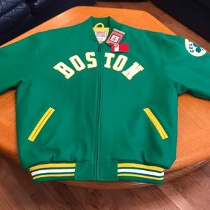 Boston Celtics Hardwood Classic Jacket (XXL)